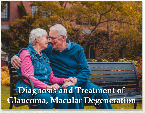 Diagnosis and Treatment of Glaucoma, Macular Degeneration